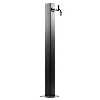 Cismea pentru gradina sau alei, fabricata in Romania, vopsita electrostatic, un singur robinet, 1000 x 10 x 10 cm, gri antracit Cismea pentru gradina sau alei, fabricata in Romania, vopsita electrostatic, un singur robinet, 1000 x 10 x 10 cm, gri antracit