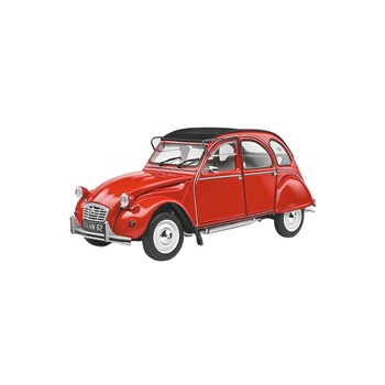 Macheta auto Citroen 2 CV (1982) 1:18, Rosu, Solido Macheta auto Citroen 2 CV (1982) 1:18, Rosu, Solido