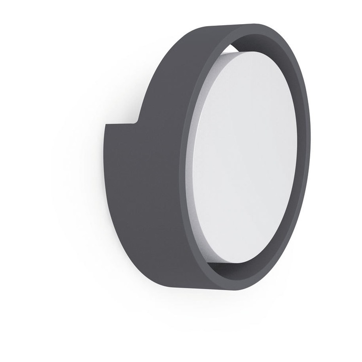 Aplica LED pentru exterior Ori VT-OR2025600, 12W, 840lm, lumina neutra, IP65, neagra, Vito