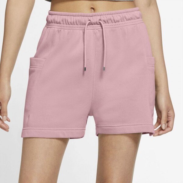 Sort Nike w nsw air short flc hr, S INTL, Roz