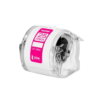 Etichete in rola Brother CZ-1004, 25mm x 5m, cu tehnologie Zink Zero Ink, full color, pentru imprimanta termica Brother VC-500W, CZ1004 Etichete in rola Brother CZ-1004, 25mm x 5m, cu tehnologie Zink Zero Ink, full color, pentru imprimanta termica Brother VC-500W, CZ1004