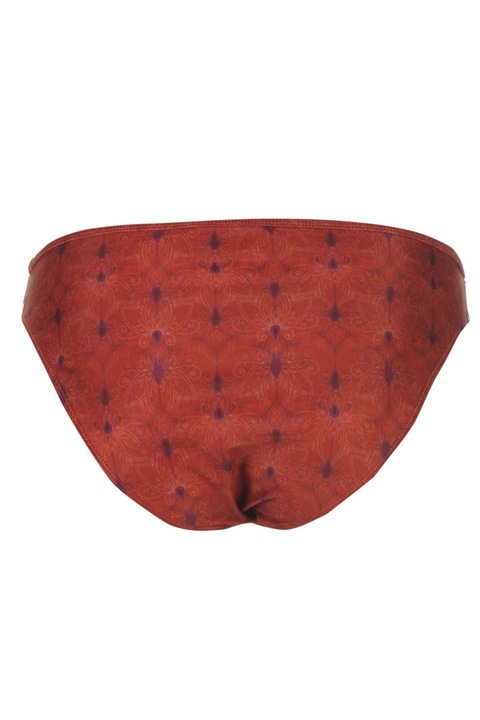 Slip cu talie joasa si imprimeu color Firetrap Spice, Rosu, M