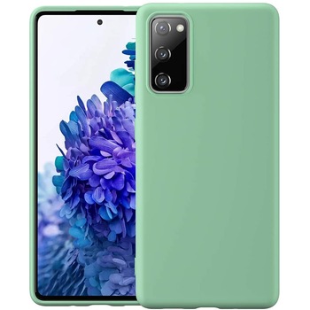 Husa compatibila cu Samsung Galaxy S20 FE, ultra slim, silicon Verde, protectie camera, PlanetPhone Husa compatibila cu Samsung Galaxy S20 FE, ultra slim, silicon Verde, protectie camera, PlanetPhone