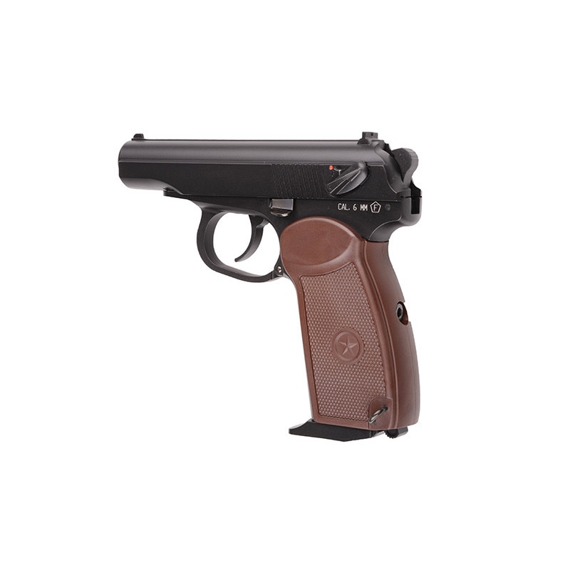 Pistol airsoft Makarov Full Metal Blowback + Co2 si Bile