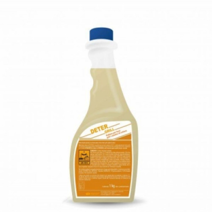 Detergent DETER GRILL pentru Gratare, Plite, Cuptoare, Bucatarii, flacon 1 l