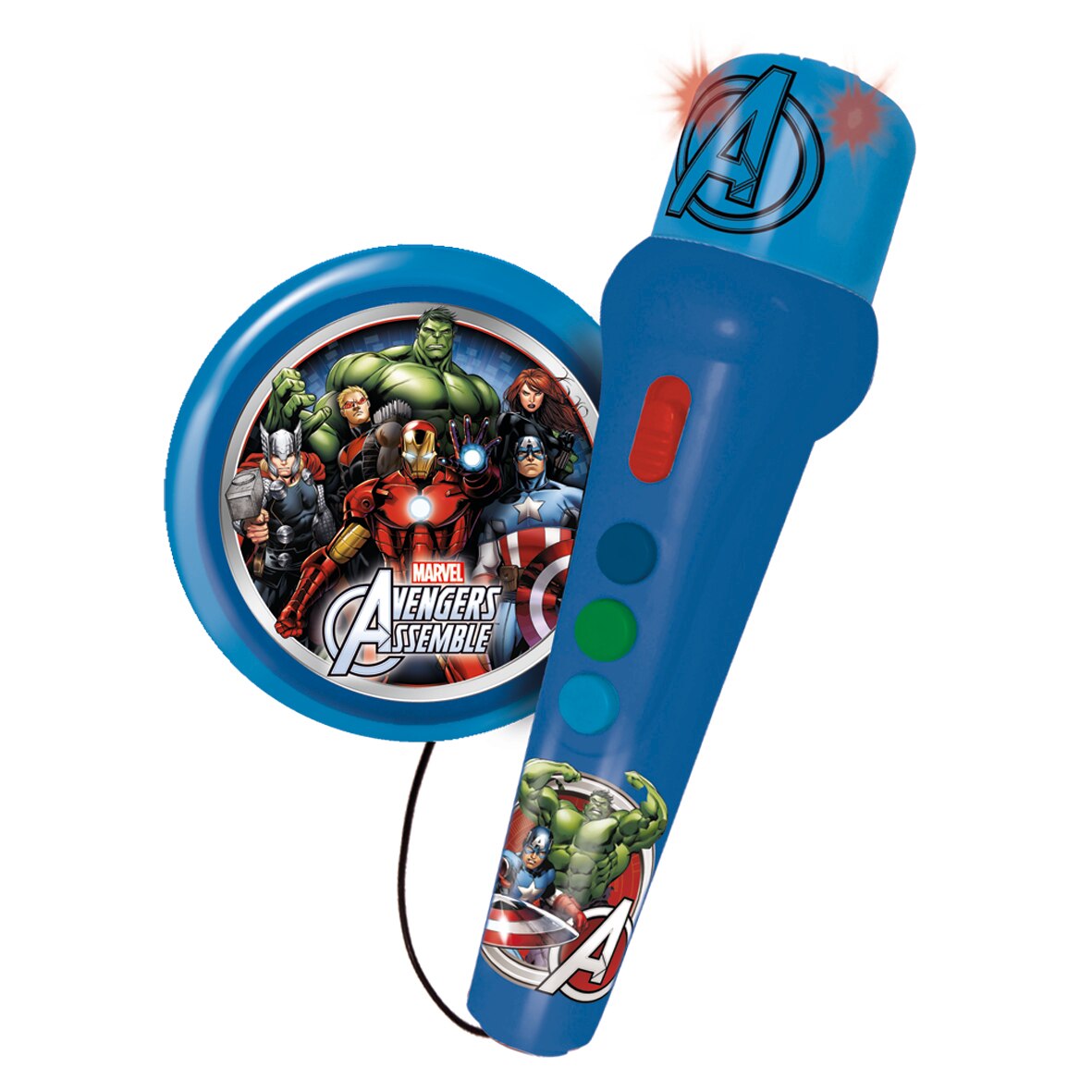 Microfonul de mana cu difuzor amplificat Avengers