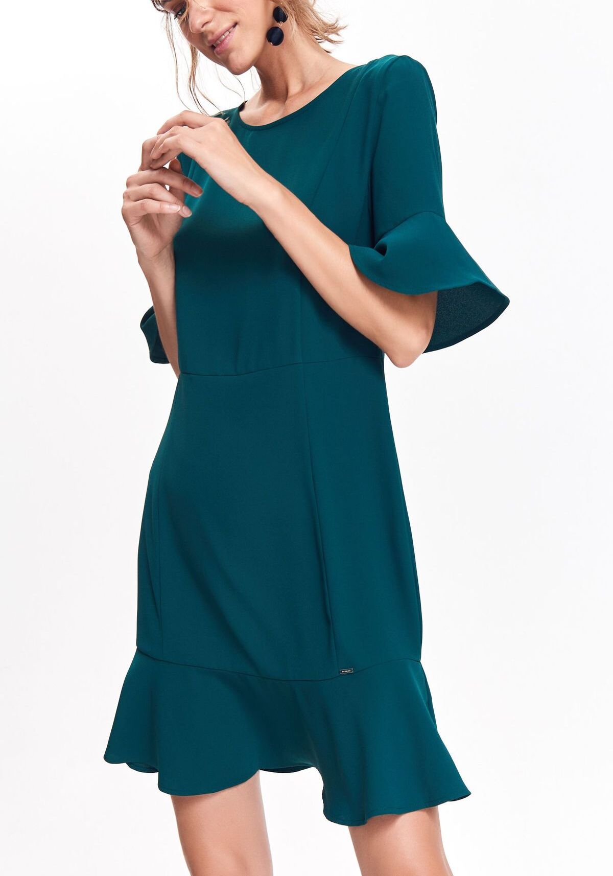 Rochie pentru femei, TOP SECRET, SSU2393, Verde inchis