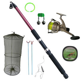 Pachet lanseta telescopica Diamant alb 2.7 m, mulineta LC540, juvelnic, suport u si v, bambina, clopotel, fir 100 m, montura crap, putere de aruncare 40-80 g Pachet lanseta telescopica Diamant alb 2.7 m, mulineta LC540, juvelnic, suport u si v, bambina, clopotel, fir 100 m, montura crap, putere de aruncare 40-80 g