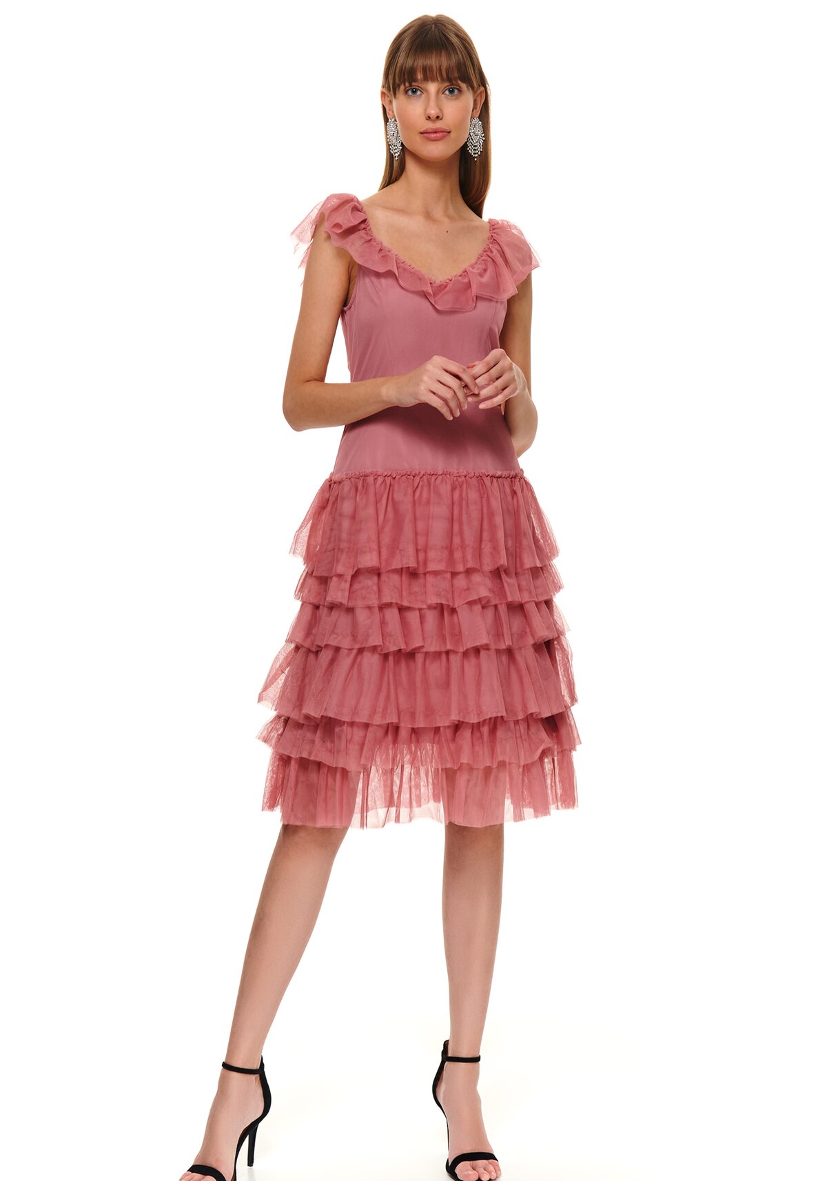 Rochie pentru femei, TOP SECRET, SSU2716, Roz