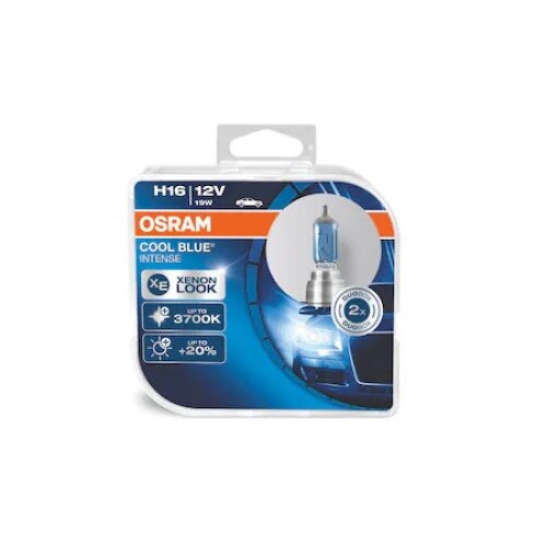 Set 2 buc bec XENON 12V H16 19 W COOL BLUE INTENSE OSRAM
