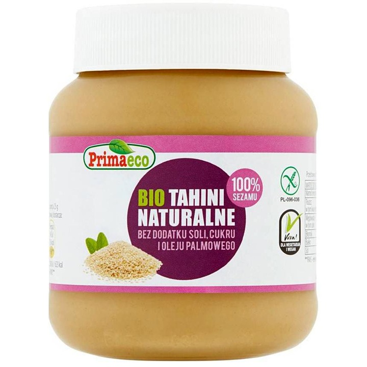 Tahini natural fara gluten Bio 350 g PrimaBio - Primaeco