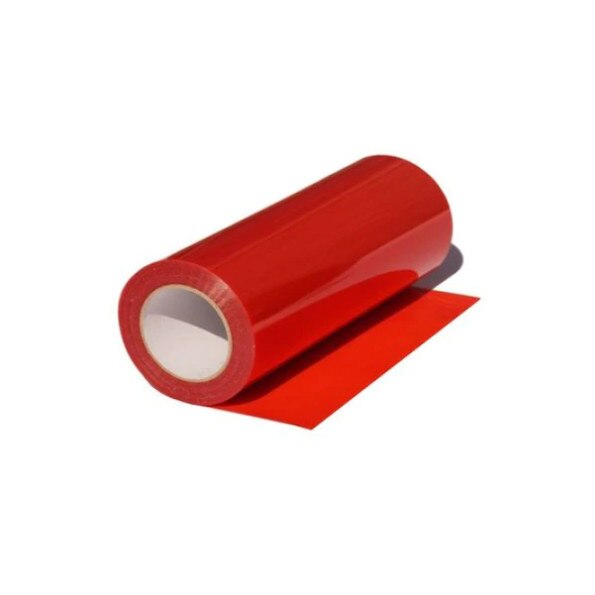 Folie protectie faruri/stopuri, 30 x 100 cm, rosu