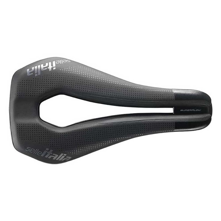Велосипедна седалка Watt Ti316 Gel Superflow, Selle Italia, черна
