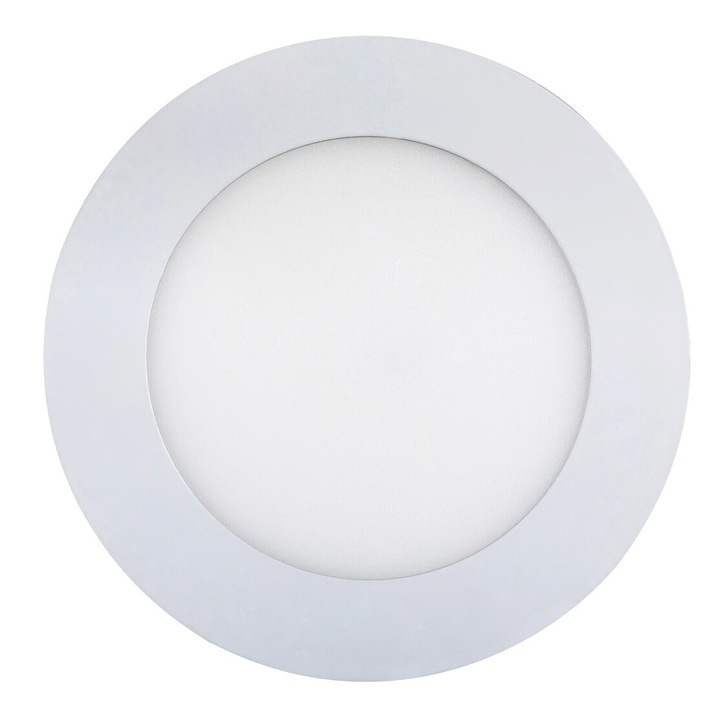 Spot LED 6W, 350 lm, lumina alba naturala, rotund/incastrat – Rabalux