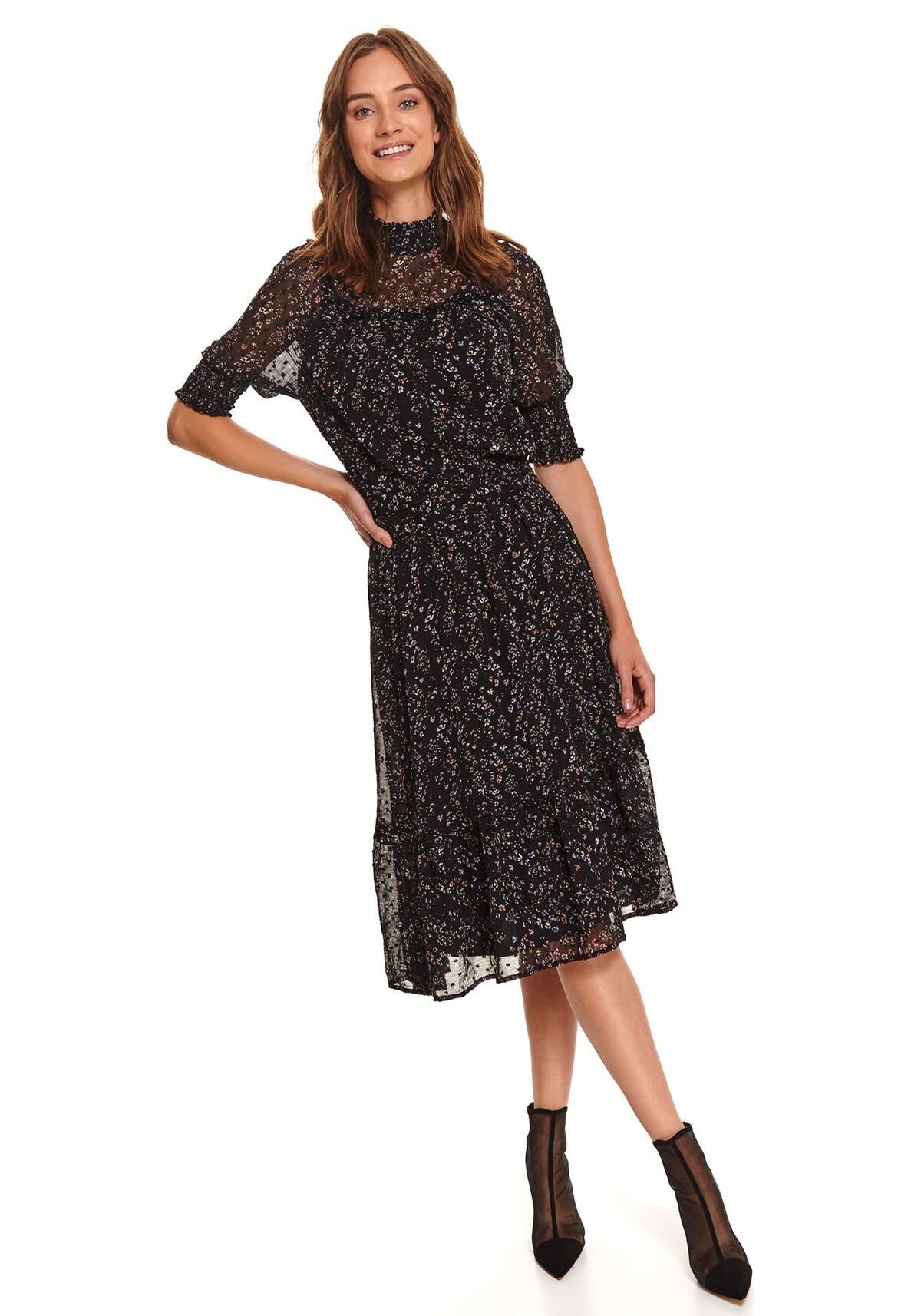 Rochie pentru femei, TOP SECRET, SSU3366, Albastru inchis