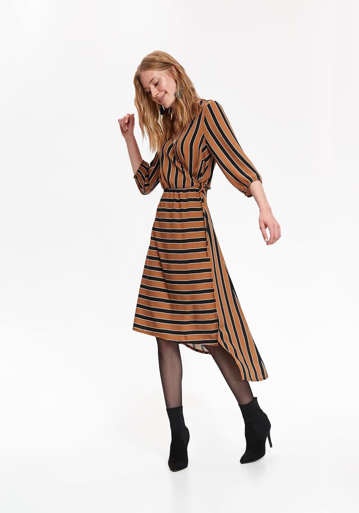 Rochie pentru femei, TOP SECRET, SSU2566, Bej (Camel)