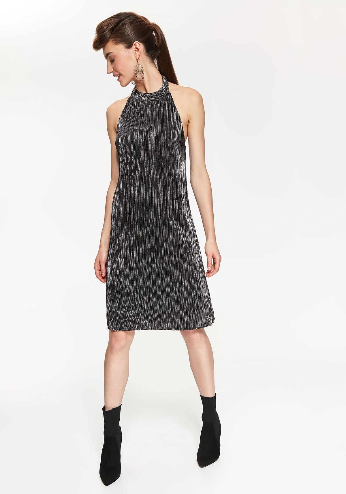 Rochie pentru femei, TOP SECRET, SSU2587, Argintiu