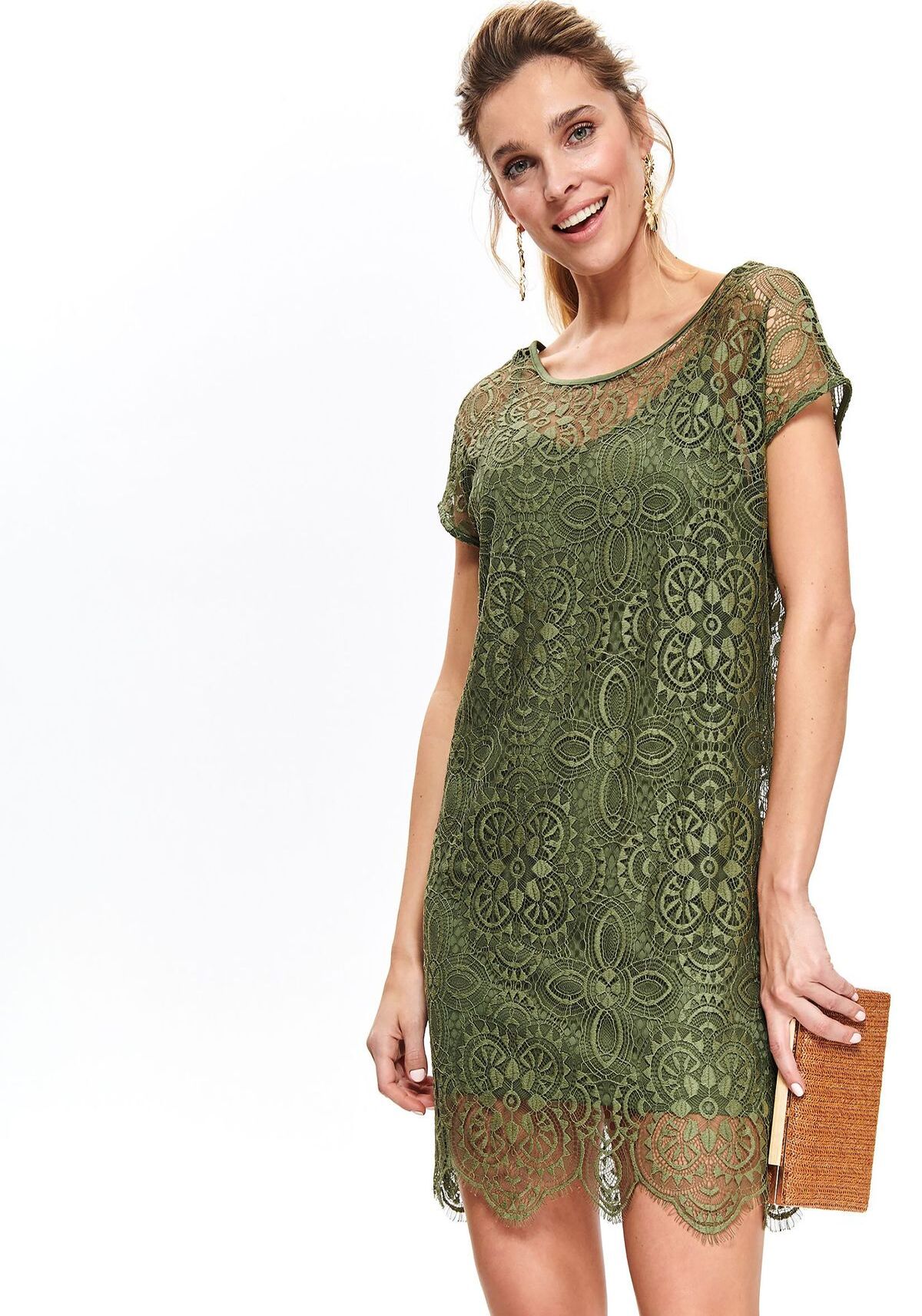 Rochie pentru femei, TOP SECRET, SSU2783, Verde