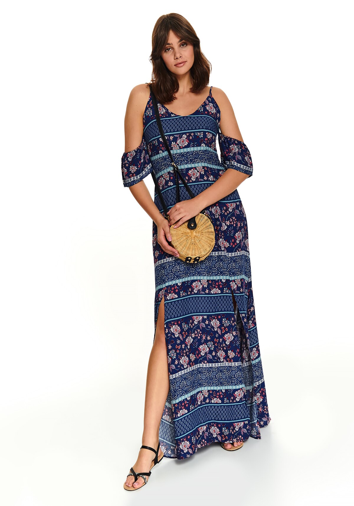 Rochie pentru femei, TOP SECRET, SSU2895, Albastru inchis