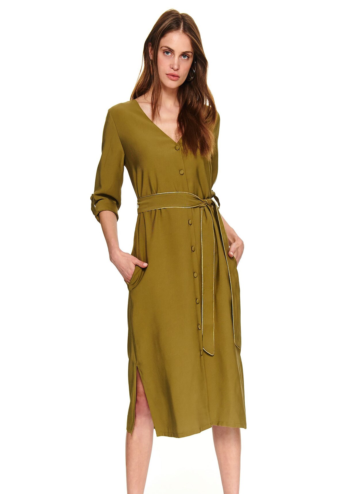 Rochie pentru femei, TOP SECRET, SSU2963, Verde