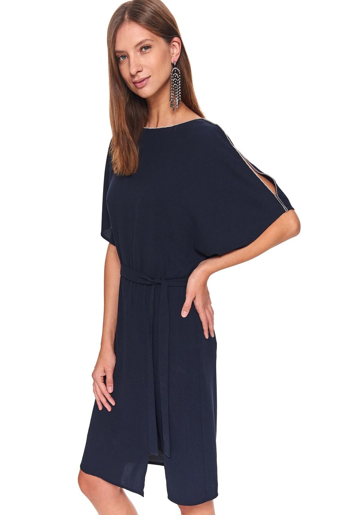 Rochie pentru femei, TOP SECRET, SSU2973, Albastru inchis, 34