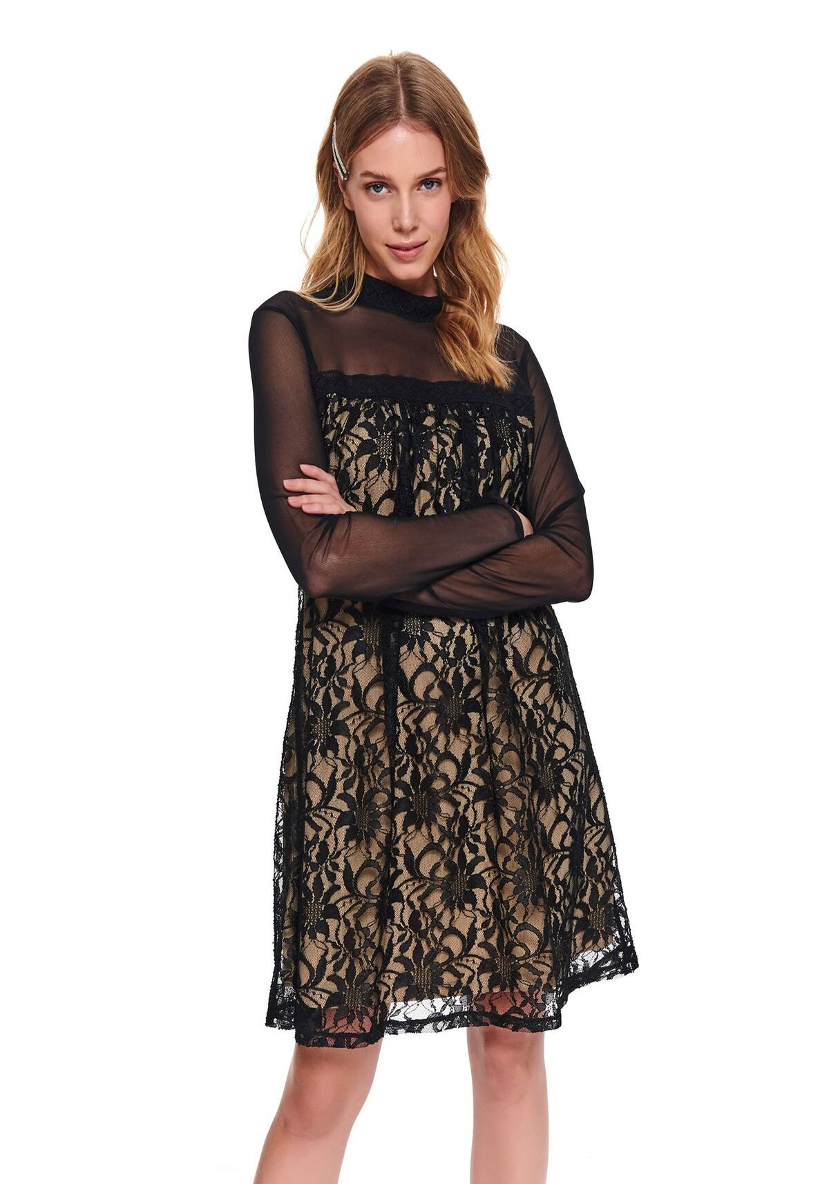 Rochie pentru femei, TOP SECRET, SSU3029, Negru