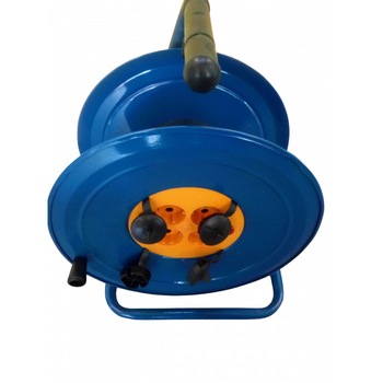 Rola metalica prelungitor fara cablu 4 iesiri Rola metalica prelungitor fara cablu 4 iesiri