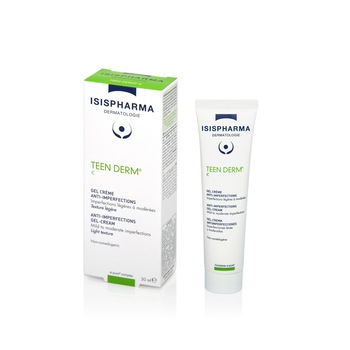 Gel crema pentru ten acneic, Teen Derm K, 30 ml Gel crema pentru ten acneic, Teen Derm K, 30 ml