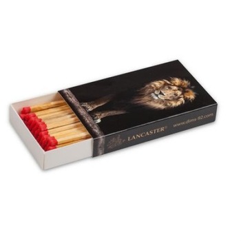 Chibrituri din Lemn, Leu, 80 Bete/Cutie Lancaster, SM011, 11/6 cm Chibrituri din Lemn, Leu, 80 Bete/Cutie Lancaster, SM011, 11/6 cm