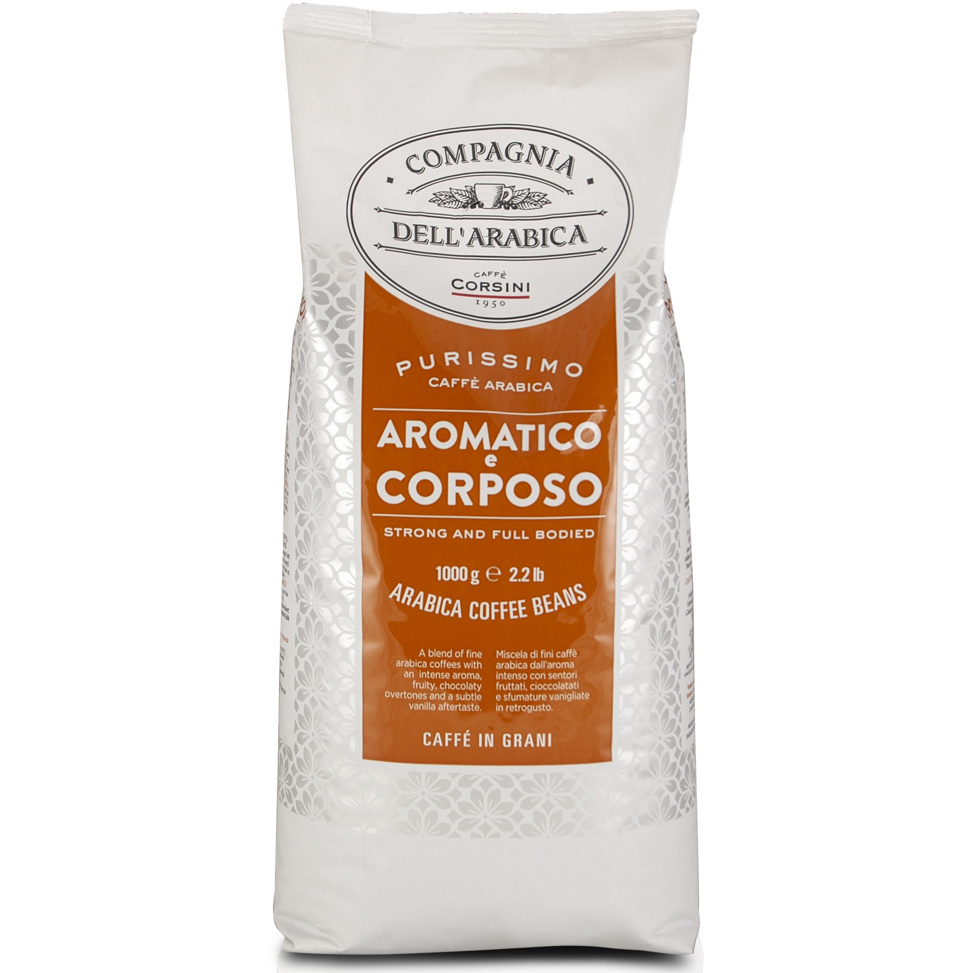 Cafea boabe Compagnia Dell'arabica Purissimo Caffe Arabica, 1kg