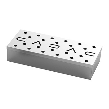 Cutie de afumare din inox pentru gratar 23x9x4 cm Cadac 98312V Cutie de afumare din inox pentru gratar 23x9x4 cm Cadac 98312V