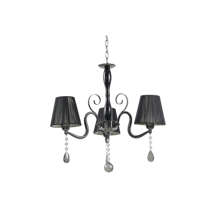 Candelabru Interior Erste Equinox 3x60W Max E27 EL0038242 Culoare Negru