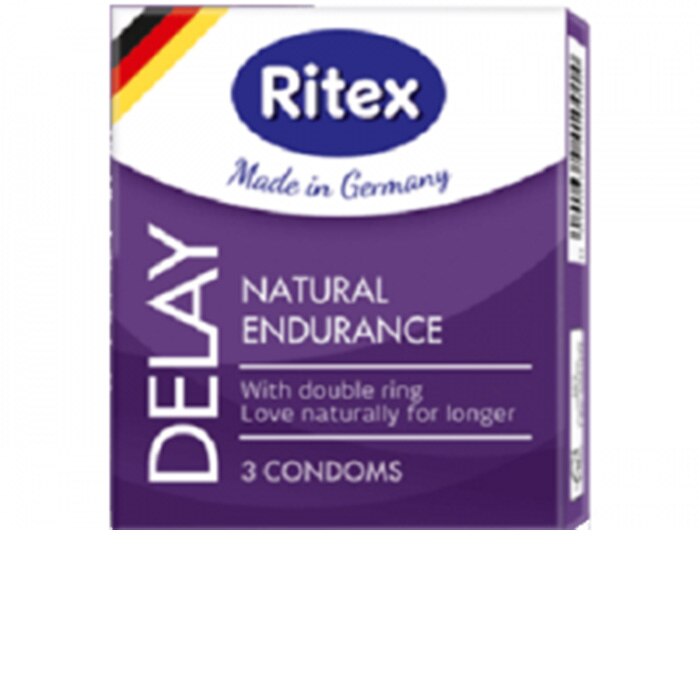 Prezervative Ritex Delay, 3 buc