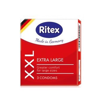 Prezervative Ritex XXL, 3 buc Prezervative Ritex XXL, 3 buc