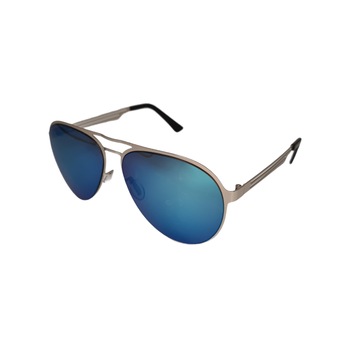 Ochelari de soare model Aviator, Q3011, unisex, albastru Ochelari de soare model Aviator, Q3011, unisex, albastru