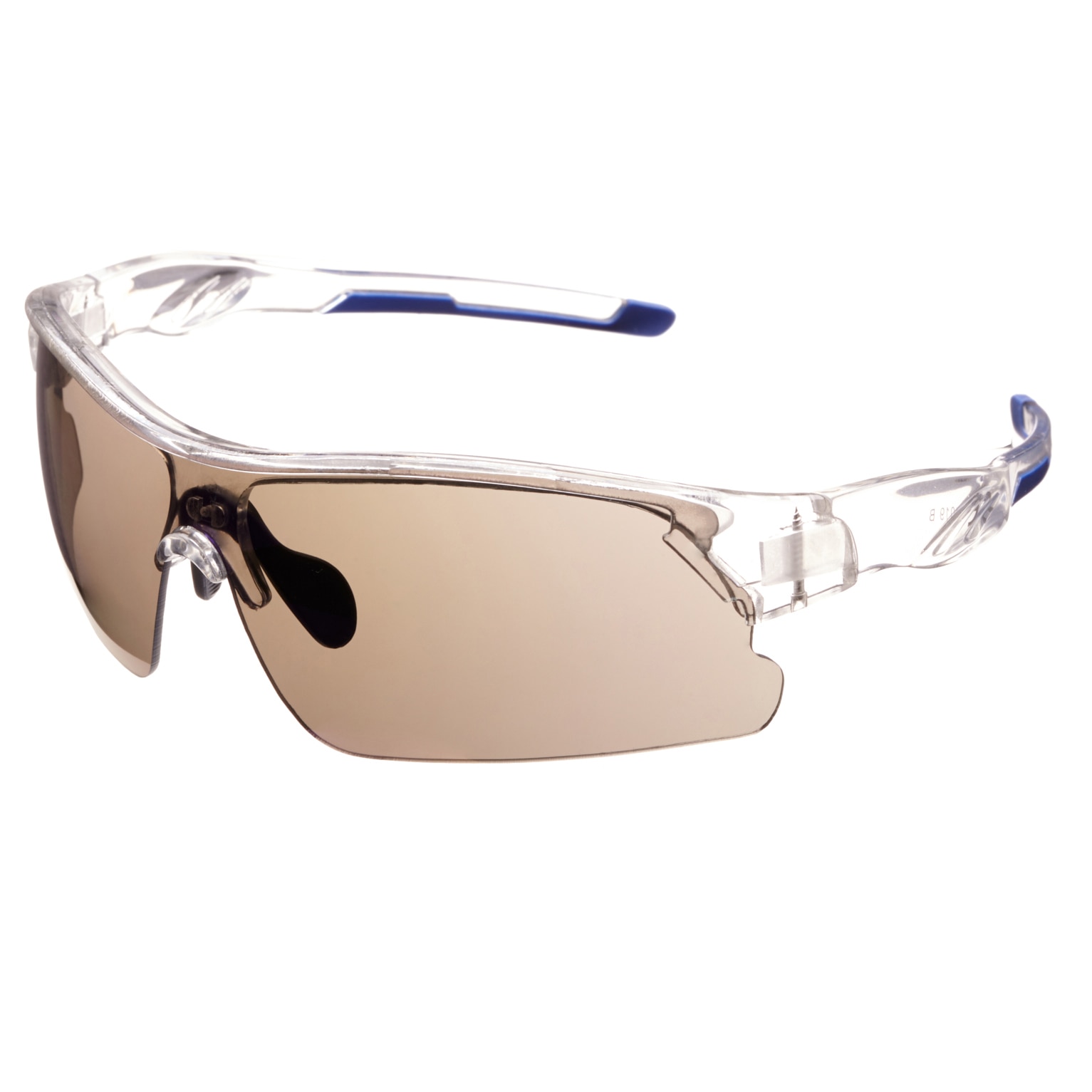 Слънчеви очила Icon Eyewear BLADE, Усукан дизайн, Прозрачни eMAG.bg