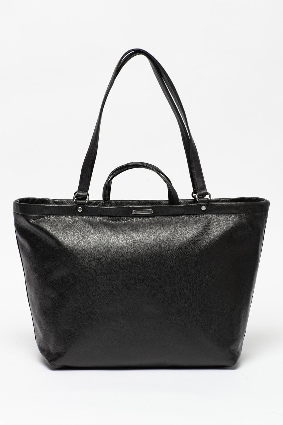 Rebecca Minkoff, Geanta de piele cu bareta de umar Sienna, Negru