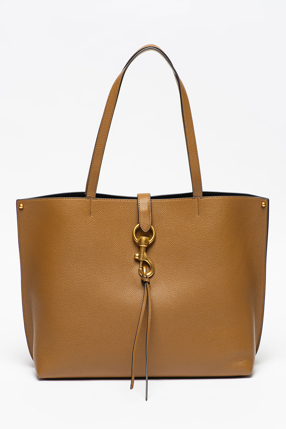 Rebecca Minkoff, Geanta shopper de piele Megan, Verde oliv