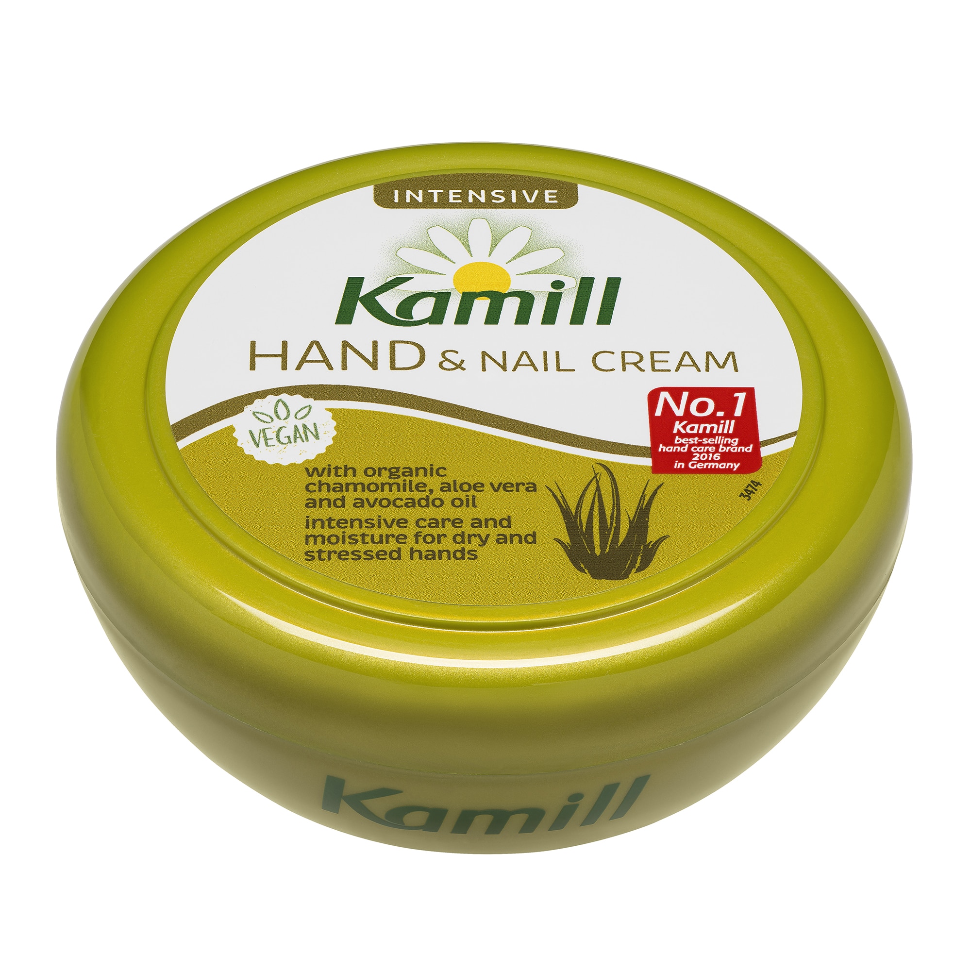 Crema pentru maini si unghii Kamill Intensive, 150 ml