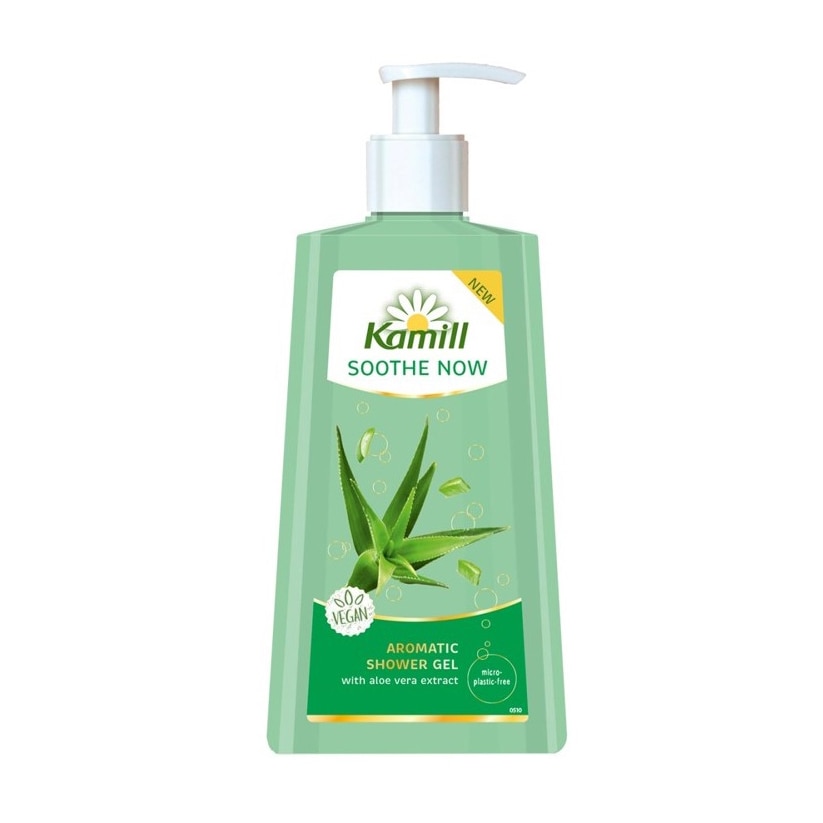 Gel de dus Kamill Soothe Now cu aloe vera, 500 ml