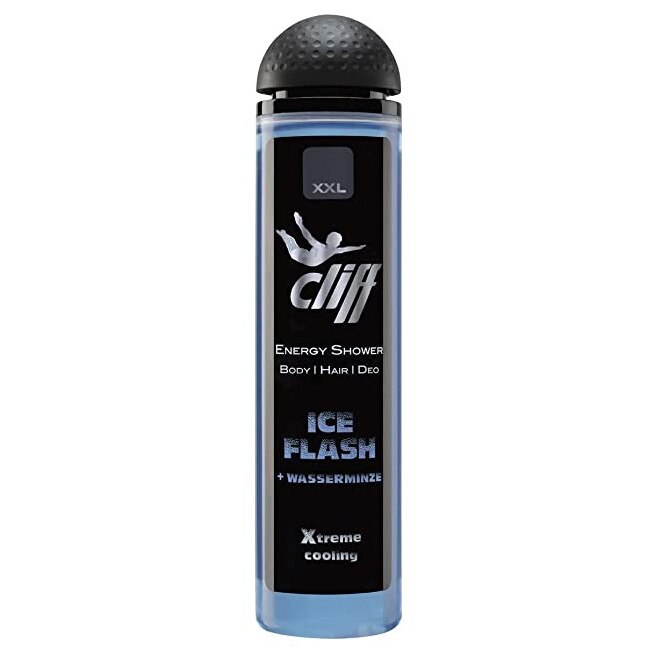 Gel de dus Cliff Ice Flash pentru barbati, 300 ml