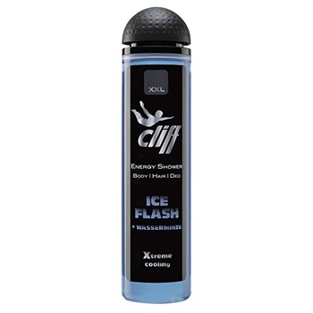 Gel de dus Cliff Ice Flash pentru barbati, 300 ml Gel de dus Cliff Ice Flash pentru barbati, 300 ml