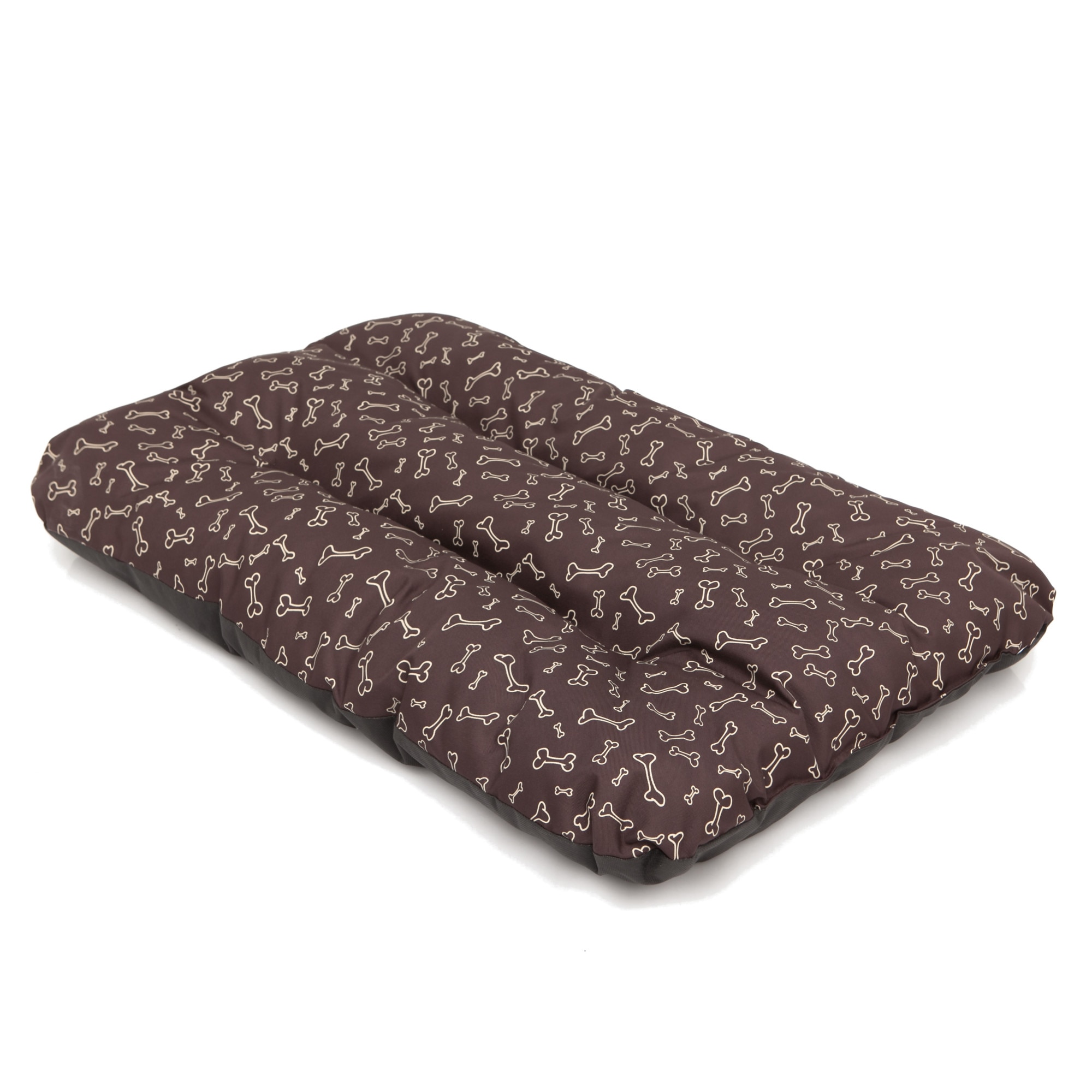 Saltea pentru animale de companie, HobbyDog Eco Prestige, Inchis maro, Bej, 100x70x8 cm