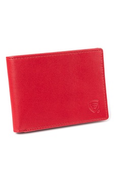 Portofel dama Slim din Piele Naturala Carte de Credit Buletin RFID STOP securitate, Koruma, SM-93PR, Rosu Portofel dama Slim din Piele Naturala Carte de Credit Buletin RFID STOP securitate, Koruma, SM-93PR, Rosu