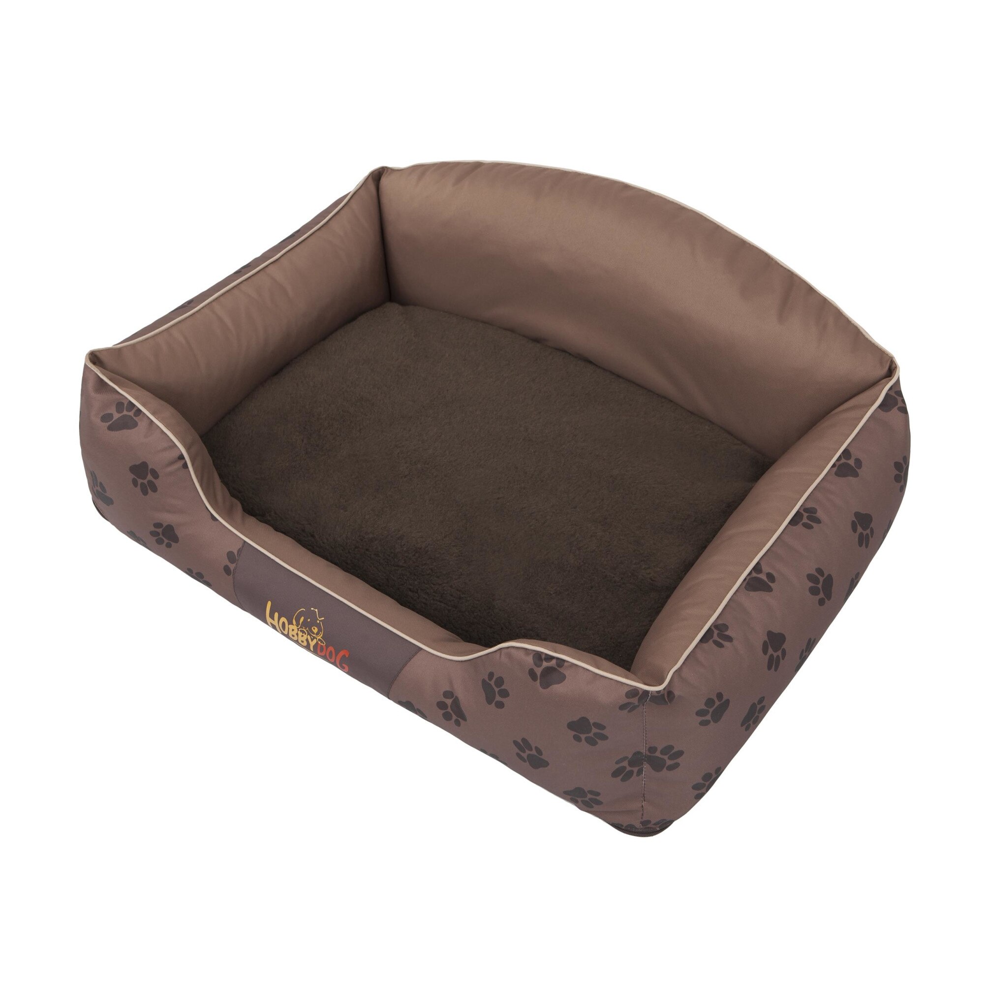 Culcus pentru animale de companie, HobbyDog, Royal exclusive, Deschis maro, Maro , 65x50x24 cm