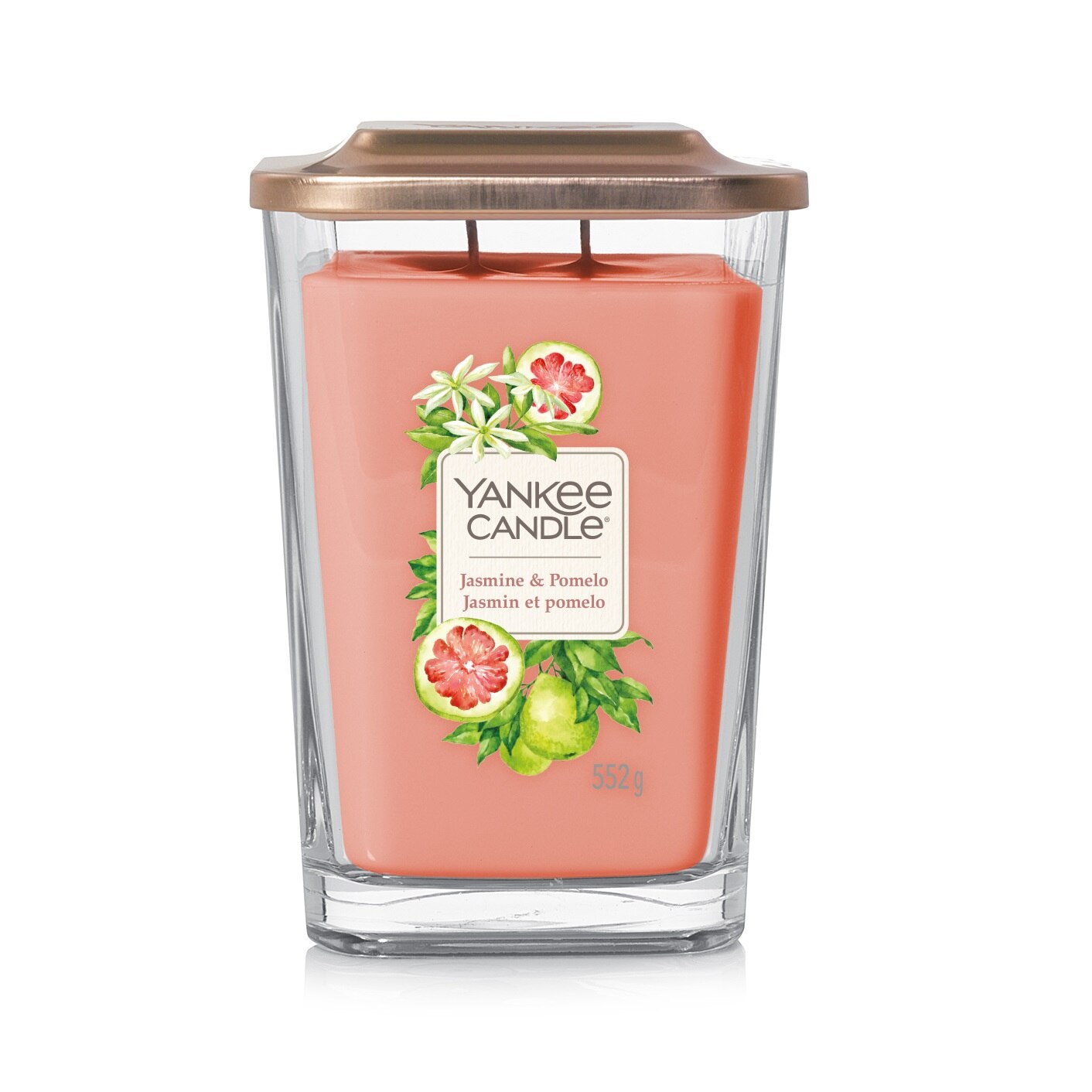 Lumanare Parfumata Elevation Collection Borcan Mare Jasmine & Pomelo, Yankee Candle