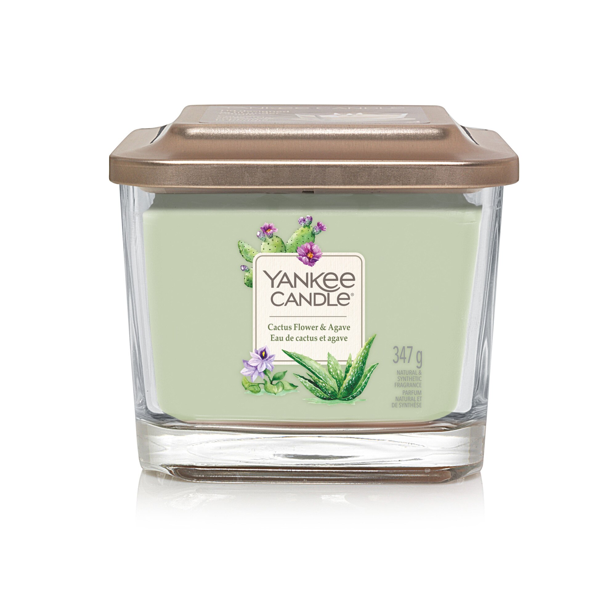 Lumanare Parfumata Elevation Collection Borcan Mediu Cactus Flower & Agave, Yankee Candle