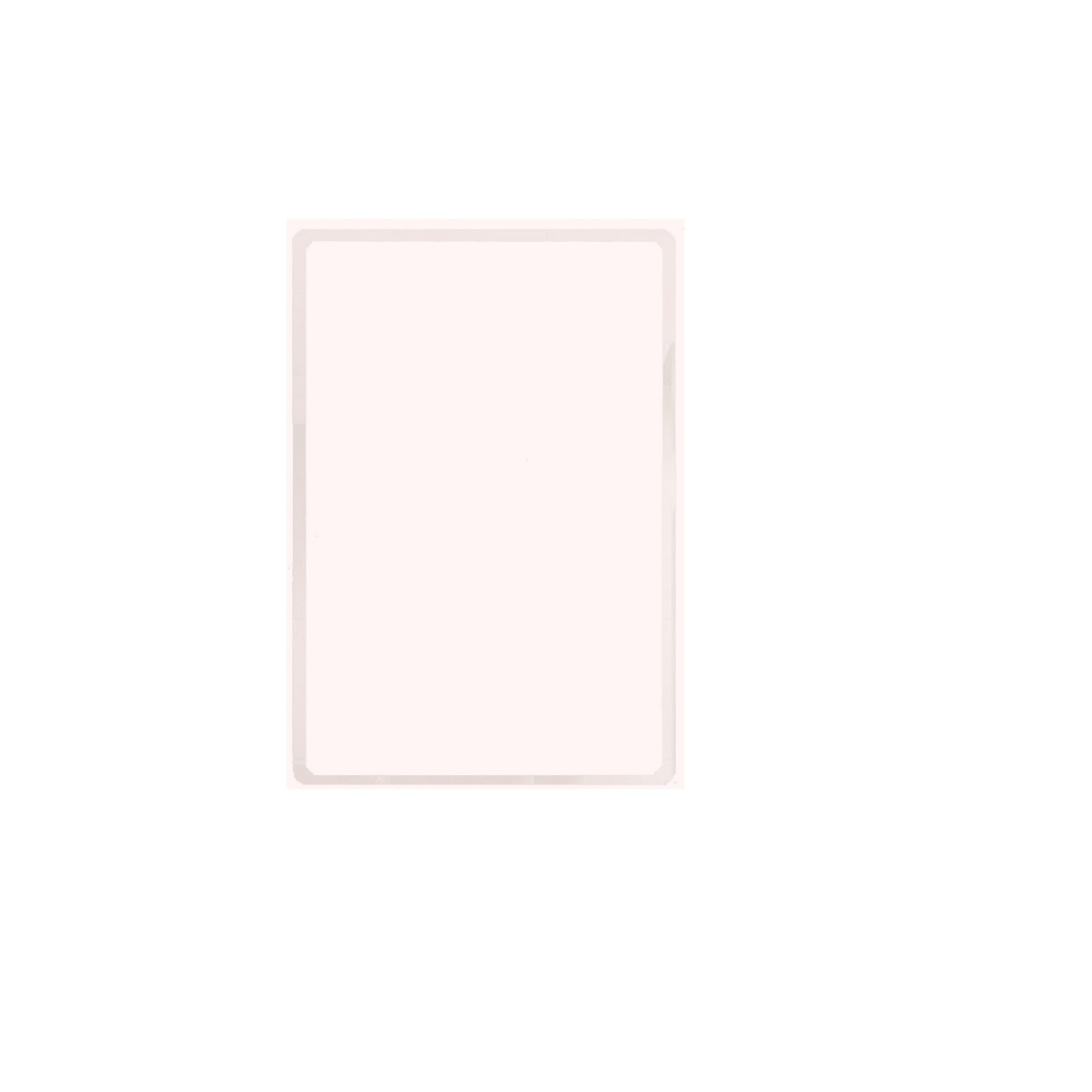 Oglinda baie cu iluminare led Prisma 00P-S04, 80x60 cm