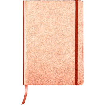 Notebook coperta piele moale A5, 144 pagini, Cuirise Clairefontaine, Metallic Cooper
