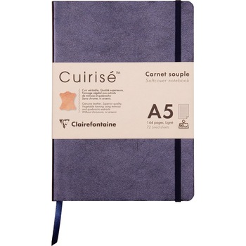 Notebook coperta piele moale A5, 144 pagini, Cuirise Clairefontaine, Metallic Oil Notebook coperta piele moale A5, 144 pagini, Cuirise Clairefontaine, Metallic Oil